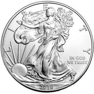 2016 1oz Silver American Eagle - Click Image to Close